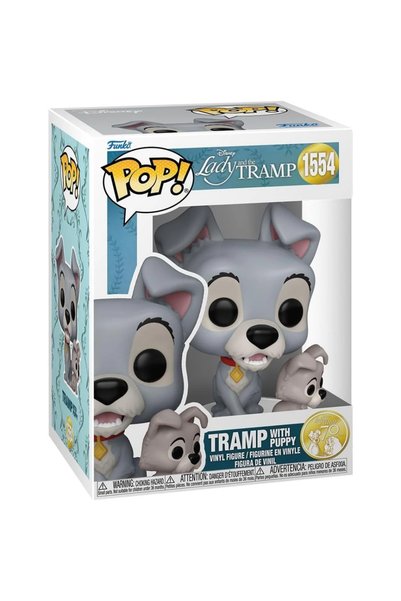 Funko Pop ! Disney: Lady and the Tramp - Tramp with Puppy