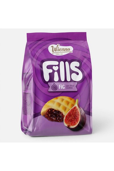 OEM Biscuiti Wienna cu Umplutura cu Aroma de Smochine 123g
