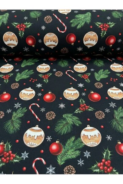 shopshop ss Ψηφιακή εκτύπωση με θέμα τα Χριστούγεννα, πλάτος 180 εκ., ύφασμα ...