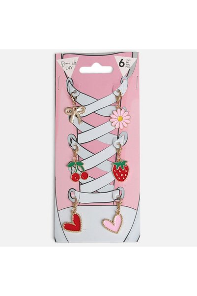OEM Decoratiuni Suspendabile pentru Sireturi Charms cu Modele - 6buc