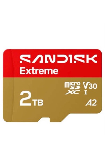 SanDisk Κάρτα Μνήμης MicroSDXC Extreme 2TB (2000GB) + Αντάπτορας SD, A2 V30 Π...