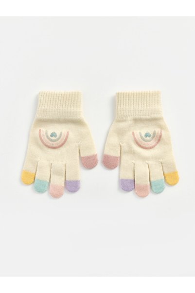 LC Waikiki Knit Baby Girl Gloves for Fashion-Conscious Moms from UZG STORE