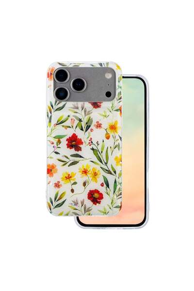 Inkora Husa Glow Glam pentru iPhone 17 Pro Max 6,9" Alb
