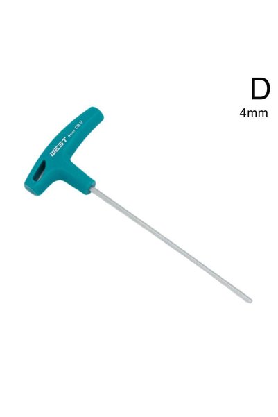 Choice 4.0mm Professional Hex Allen Wrench with T-Handle 2mm 2.5mm 3mm 4mm 5m...