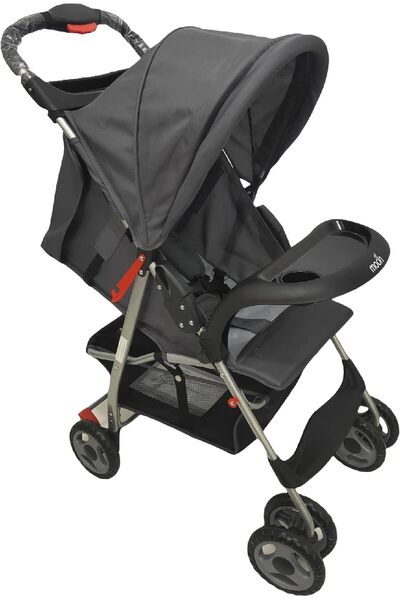 Generic MOON Bezik - One Fold Stroller,Mid Grey
