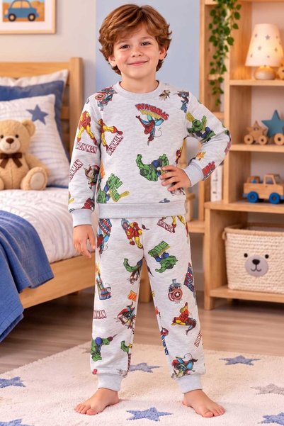 krm kerem bebe Set de pijamale pentru copii, 100% bumbac, cu mâneci lungi, cu...