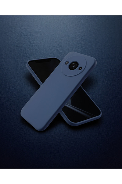 Generic Brand Xiaomi Redmi A3 4g Case First Silicone - Navy Blue