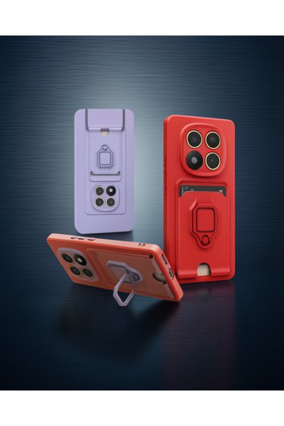 Generic Brand Xiaomi Redmi Note 14 Pro 4g Case Zuma Silicone with Ring and Bu...