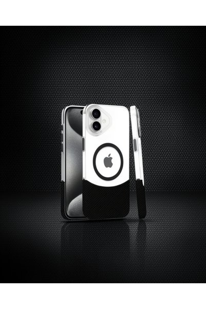 Generic Brand Joko Apple iPhone 16 Plus Carbon Puzzle Magsafe Cover - Black