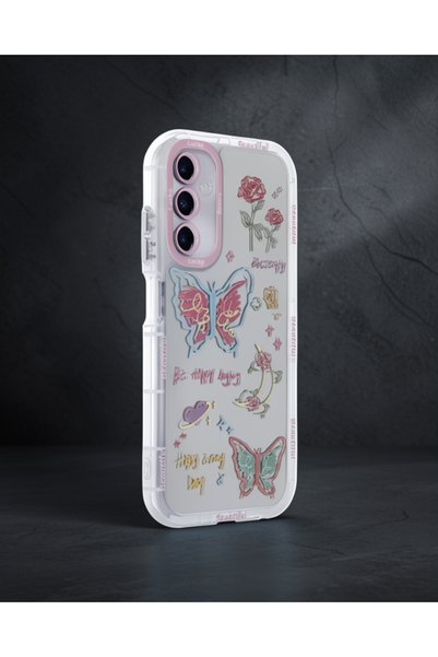 teknodayım Samsung Galaxy A05S Case Reflexion Patterned Cover - Pattern 8
