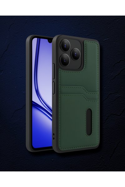 Generic Brand Realme Note 50 4g Case Sara Leather Case with Business Card Hol...