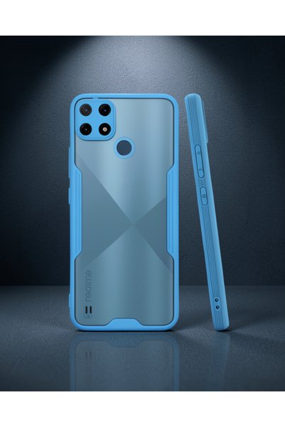 Generic Brand Realme C25Y Case Platinum Silicone - Blue