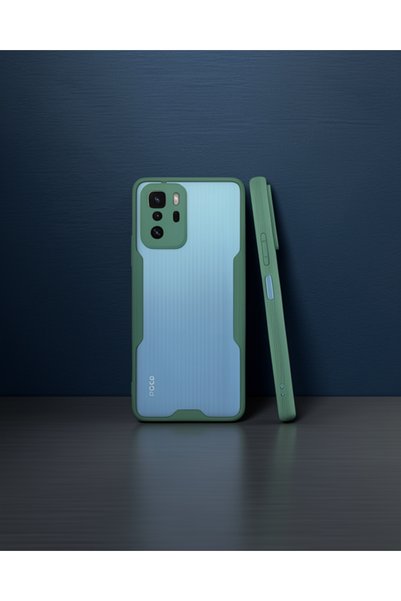 teknodayım Xiaomi Poco X3 Gt Case Platinum Silicone - Green