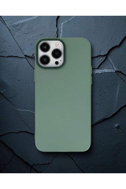 Generic Brand Apple iPhone 14 Pro Max Case Modos Metal Cover - Dark Green