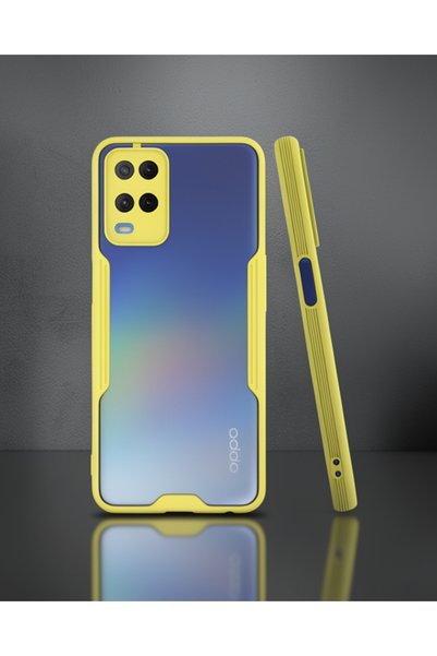 Generic Brand Oppo A54 4g Case Platinum Silicone - Yellow