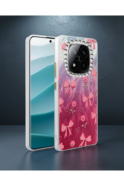 Generic Brand Xiaomi Redmi Note 14 Pro 4g Case Blade Mirrored Pattern Cover -...