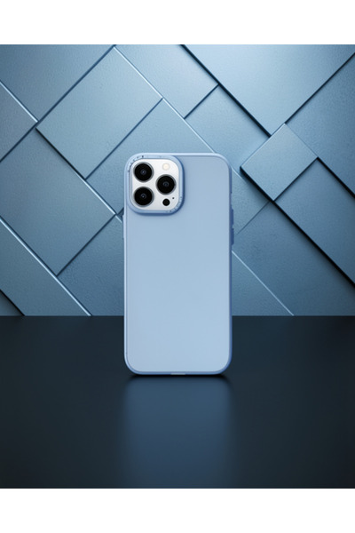 teknodayım Apple iPhone 14 Pro Max Case Modos Metal Cover - Blue