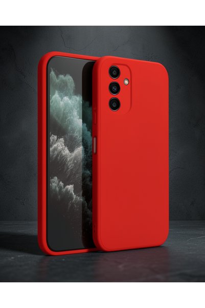 teknodayım Samsung Galaxy S23 Fe Case First Silicone - Red