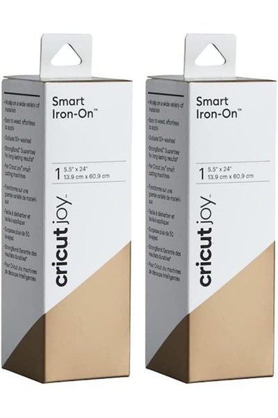 Generic Joy Smart Iron-On Gold Heat Transfer Vinyl Roll 5.5" x 24" – Matless ...