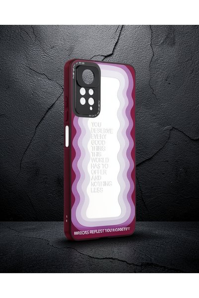 teknodayım Xiaomi Redmi Note 11 Pro Case Mirror Patterned Cover - Mirror - 5