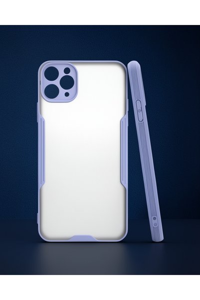 Generic Brand Apple iPhone 11 Pro Max Case Platinum Silicone - Lilac