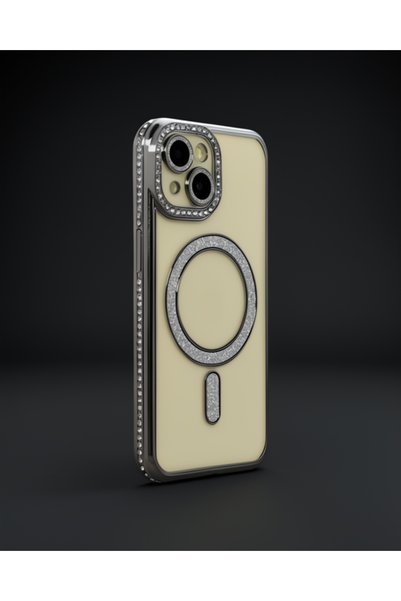 Generic Brand Apple iPhone 15 Case Joke Silvery Magneticsafe Case - Gray