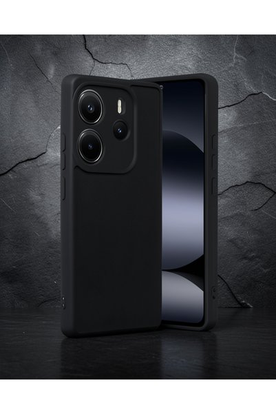 teknodayım Xiaomi Redmi Note 14 4g Case Aras Leather Cover - Black