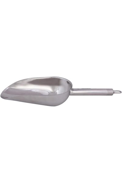 Generic مغرفة ثلج ثقيلة بمقبض من الفولاذ المقاوم للصدأ، 4 بوصات، فضية، PHHS02...
