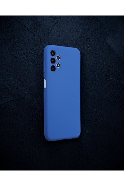 teknodayım Samsung Galaxy A13 4g Case First Silicone - Blue
