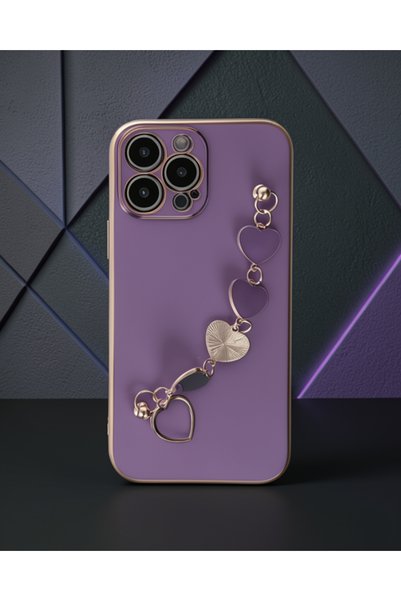 Generic Brand Apple iPhone 13 Pro Max Case Esila Silicone - Purple