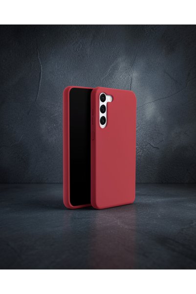 teknodayım Samsung Galaxy S24 Case First Silicone - Red