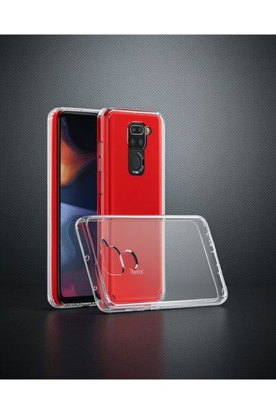 teknodayım Xiaomi Redmi Note 9 Case Luxury Transparent Silicone - Transparent