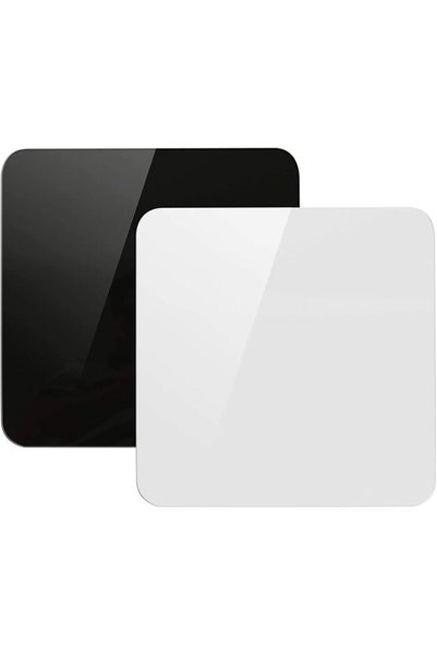 ANGJU Acrylic White & Black Reflective Display Table Riser for Professional P...