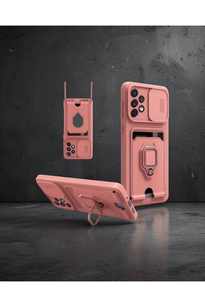 teknodayım Samsung Galaxy A53 5g Case Zuma Silicone with Ring for Business Ca...
