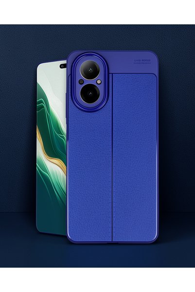 teknodayım Realme 12 Lite Case Auto Focus Cover - Navy Blue