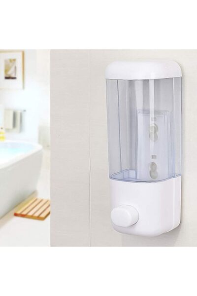Generic In House 500ml Wall Mounted Soap Dispenser Bathroom Sanitizer Shampoo...
