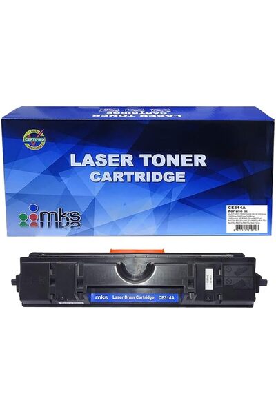 MKS خرطوشة طباعة ليزرية CE314A 126A متوافقة مع طابعات HP Lasercolor CP1025/17...