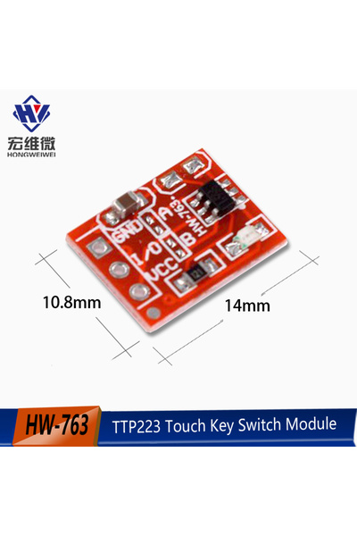 Choice 5 PCS 5/10PCS TTP223 Touch Key Switch Module Touching Button Self-Lock...