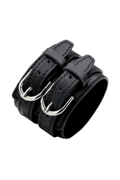 Choice KR1015-2 Fashion Male Genuine Leather Bracelet Friendship Big Wide Bra...