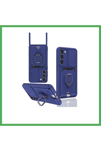 Nur store Çanta Samsung Galaxy S23 Plus Compatible Case Zuma Silicone with Bu...
