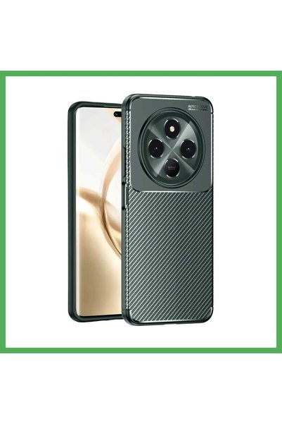 Nur store Çanta Tecno Spark 30C Compatible Case Auto Focus Carbon Cover - Dar...