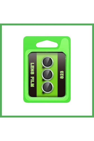Nur store Çanta Samsung Galaxy S23 Compatible Raze Metal Camera Lens - Green ...