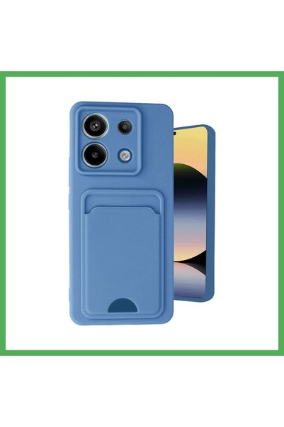 Nur store Çanta حافظة متوافقة مع هاتف Redmi Note 13 Pro 5G من السيليكون مع بط...