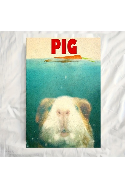 Generic Brand 1pc A Featuring a Whimsical Underwater Scene with a Guinea Pig ...