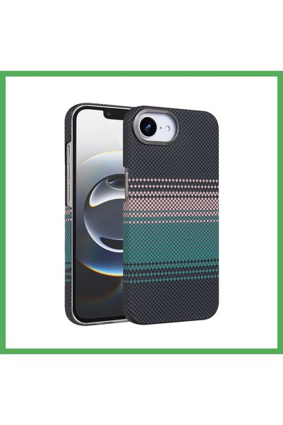 Nur store Çanta iPhone 16E Compatible Vega Magsafe Cover - Green Bezoss