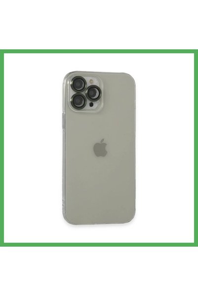 Nur store Çanta iPhone 13 Pro Max Compatible Case Luko Lens Silicone - Green ...