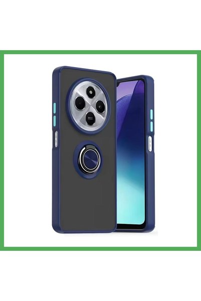Nur store Çanta Redmi 14C Compatible Case Montreal Silicone Cover with Ring -...