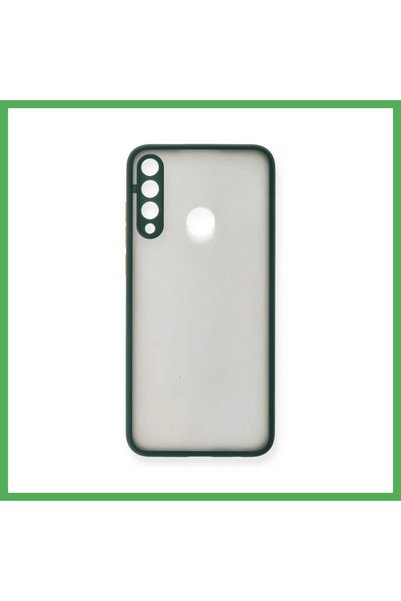 Nur store Çanta غطاء سيليكون مونتريال متوافق مع هاتف هواوي Y6P - أخضر BEZOSS