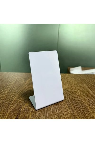 Choice White-F 76mm RFID NFC QR code Google Review stand display White Black ...