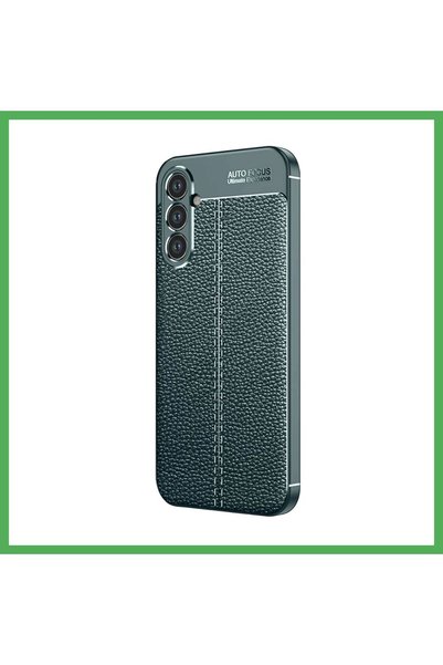 Nur store Çanta Samsung A36 Case Auto Focus Cover - Dark Green Bezoss